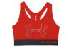 Biustonosz sportowy Under Armour ARMOUR MID Graphic Red